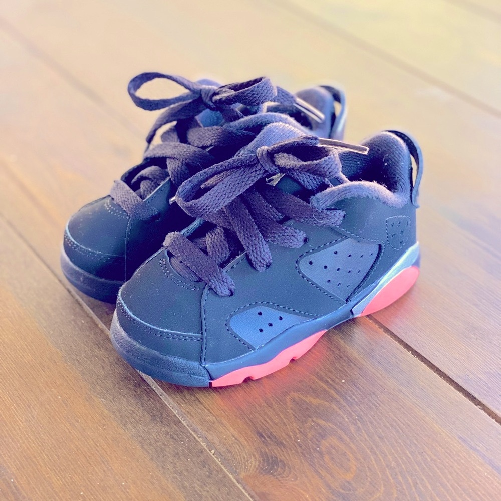 Jordan Retro 6 VI Low Cut Toddler Baby Girl Shoes